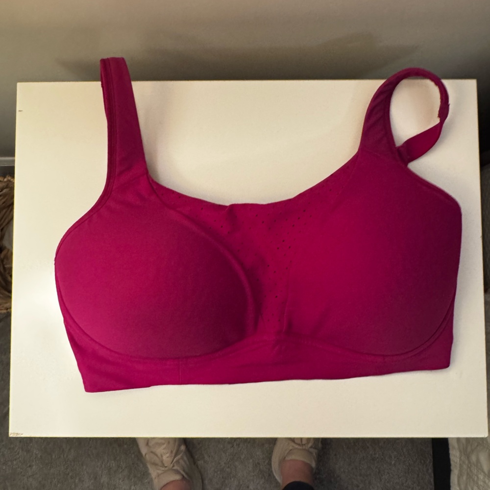PINK LULULEMON BRA- size 36DDD